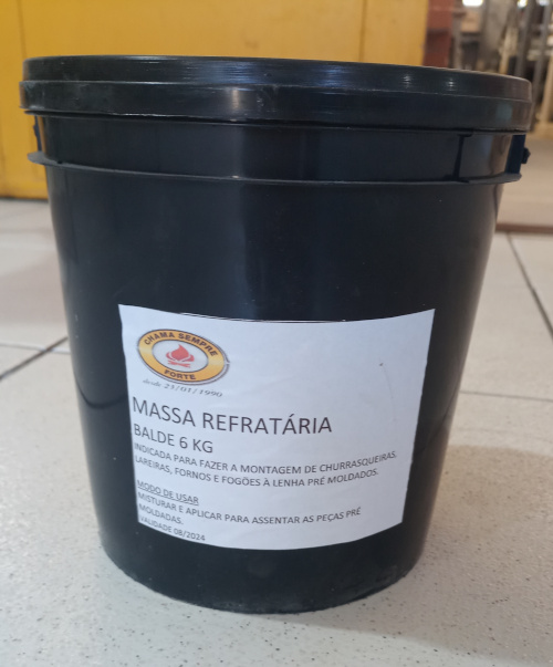 Massa refratária 6kg